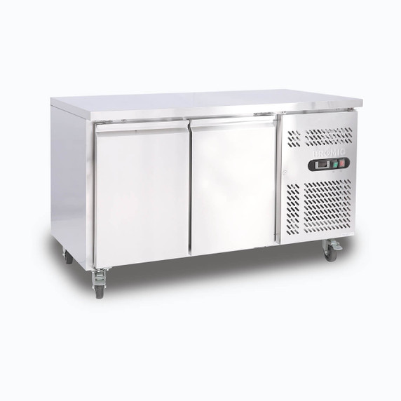 Bromic UBC1360SD-NR Under Bench Fridge - 282L - 2 Doors - Stainless Steel Bromic UBC1360SD-NR Under Bench Fridge - 282L - 2 Doors - Stainless Steel