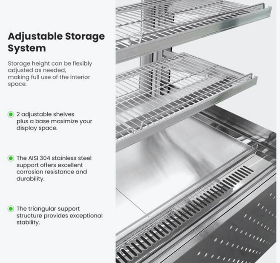 Bonvue Chilled Food Display - SG090FA-2XB