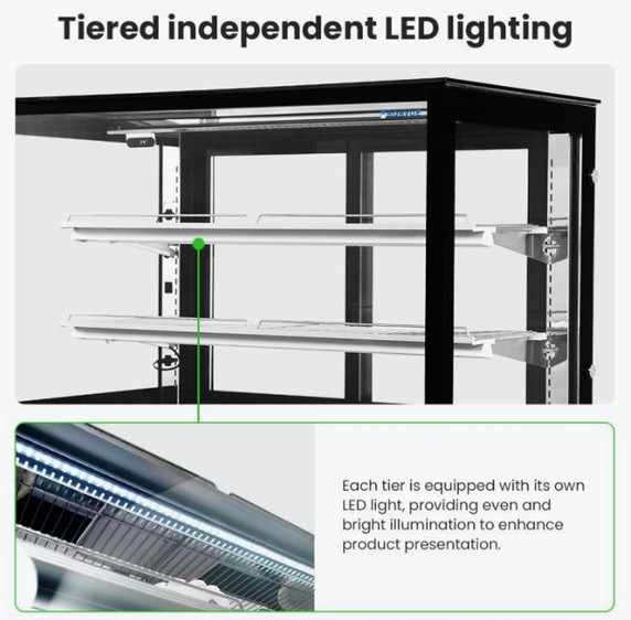 Bonvue Chilled Food Display - SG090FA-2XB