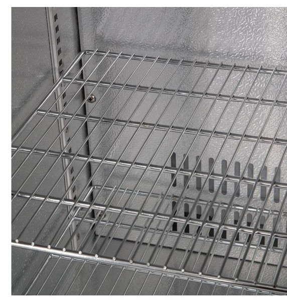 Polar GL012-A G-Series 2-Door Back Bar Cooler 198L | 850mm Under-Counter