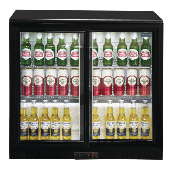 Polar GL010-A G-Series Back Bar Cooler with Sliding Doors 198Ltr Polar GL010-A G-Series Back Bar Cooler with Sliding Doors 198Ltr