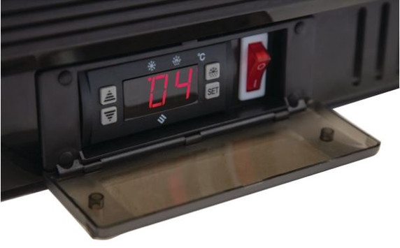 Polar GL013-A G-Series Under Counter Back Bar Cooler with Sliding Doors 320Ltr