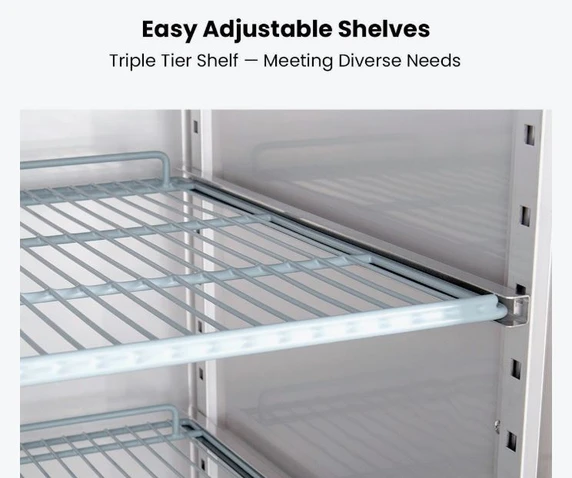 FED-X XURC1410S2V 4 Split Door Upright Fridge 1410L | 10A GEMS 3-Star