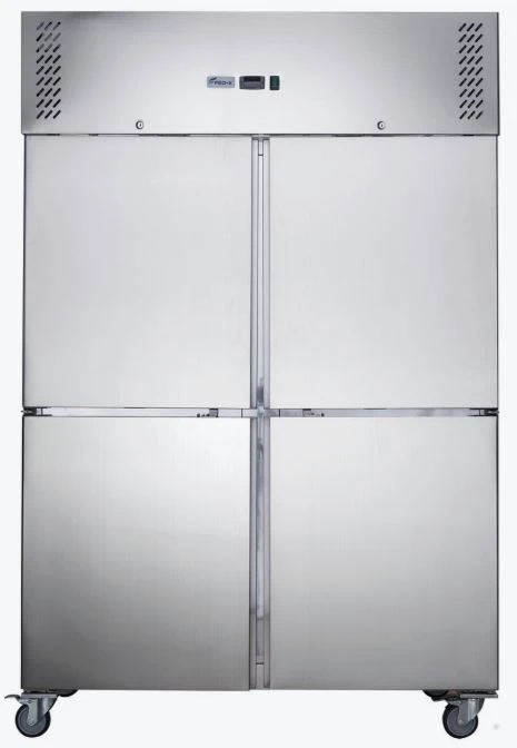 FED-X XURF1410S2V 4 Split Door Upright Commercial Freezer 1410L | 10A