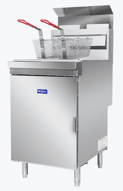 GasMax Superfast LPG Gas Tube Twin Vat Fryer - RC400TELPG