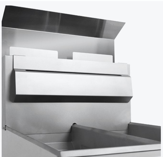 GasMax Superfast LPG Gas Tube Twin Vat Fryer - RC400TELPG