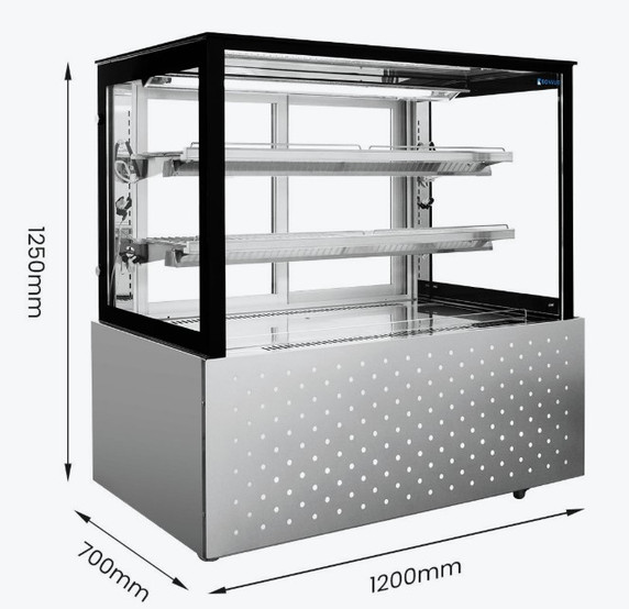 Bonvue Heated Food Display - SG120FE-2XB