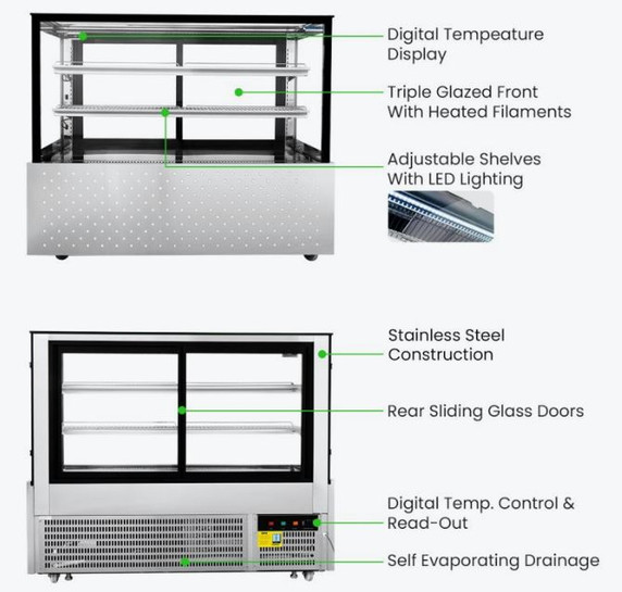 Bonvue Chilled Food Display - SG150FA-2XB