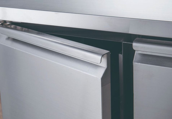 FED-X Three Door Salad Prep Fridge - XGNS1300D