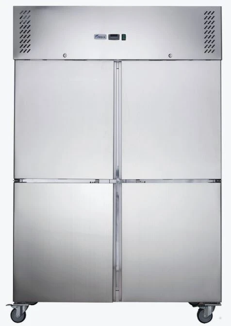 FFED-X XURC1200S2V 1236L 4 Split Door Upright Stainless Steel Commercial Storage Fridge