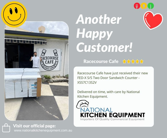 FED-X S/S Two Door Sandwich Counter - XSS7C13S2V