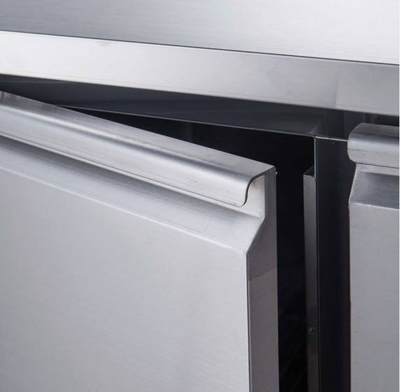 FED-X S/S Two Door Sandwich Counter - XSS7C13S2V