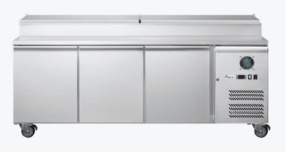 FED-X S/S Three Door Sandwich Counter - XSS7C18S3V