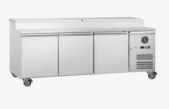 FED-X S/S Three Door Sandwich Counter - XSS7C18S3V