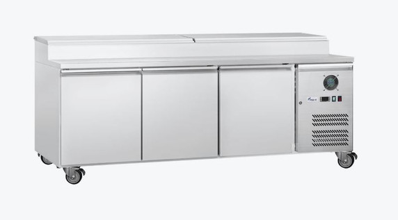 FED-X S/S Three Door Sandwich Counter - XSS7C18S3V