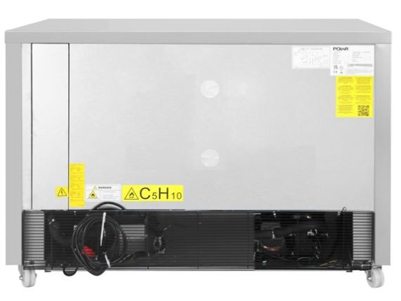 Polar DA997-A U-Series Double Drawer Dual Temperature Counter Fridge Freezer 6xGN