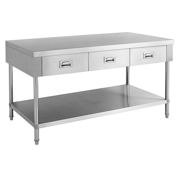 SWBD-7-1500 Work bench with 3 Drawers and Undershelf