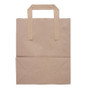 CF591 Fiesta Green Recycled Brown Paper Carrier Bags Medium (Pack of 250)