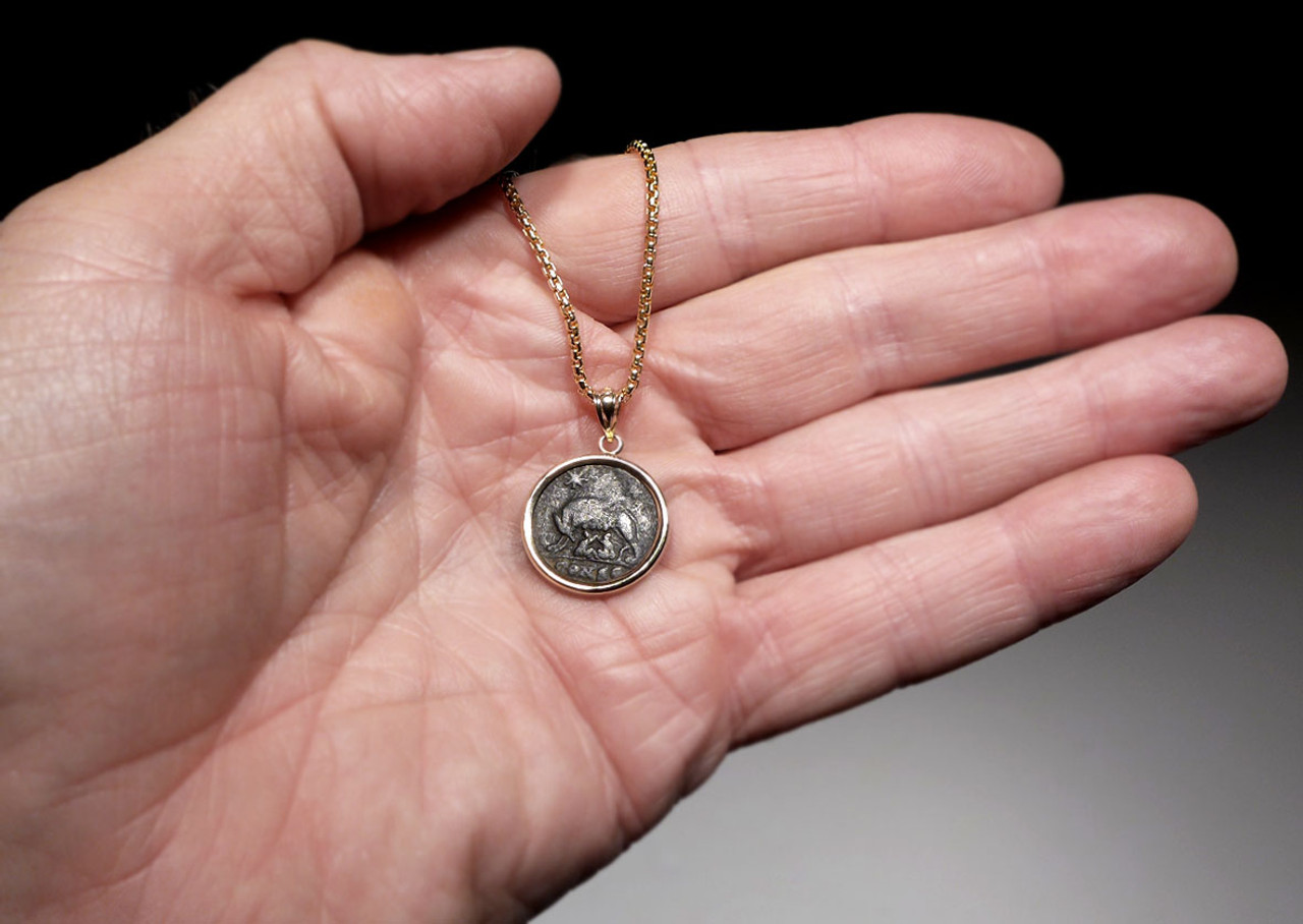 GIGI Romancoinネックレス（Romulus and Remus) GIGI(ジジ)｜【受注生産】Roman coin ネックレス（Romulus and