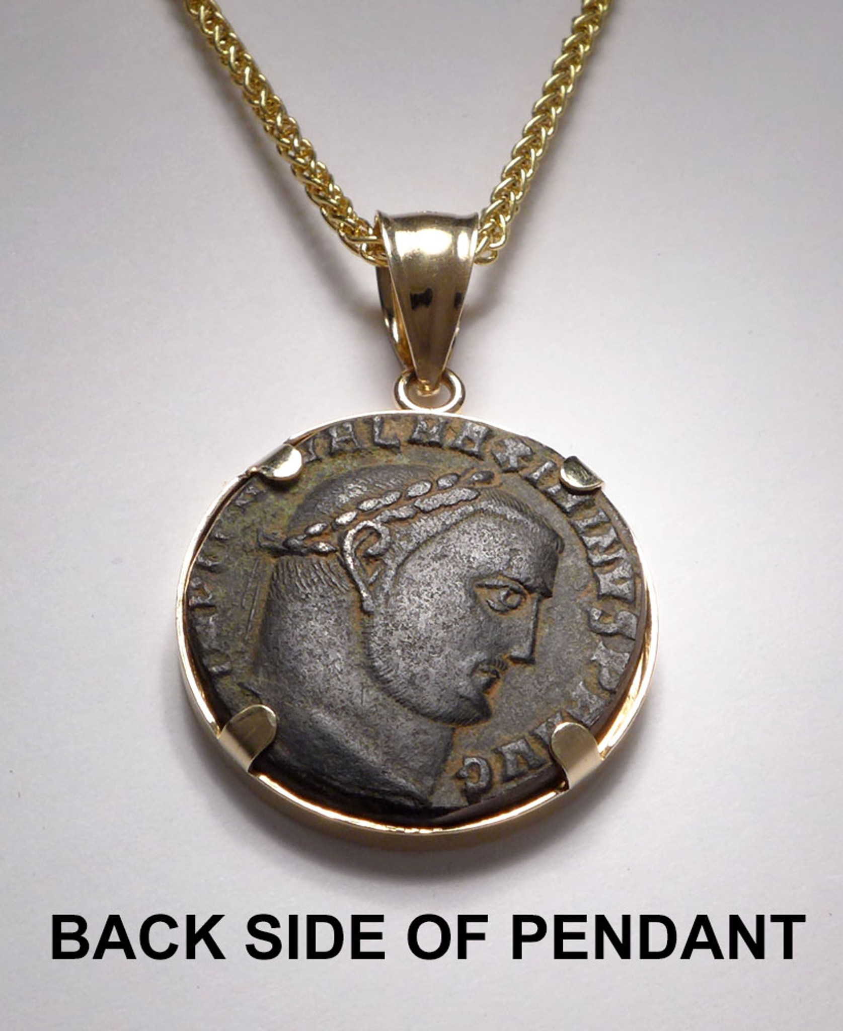 "GUARDIAN PROTECTOR OF THE MILITARY" ANCIENT ROMAN GALERIUS COIN