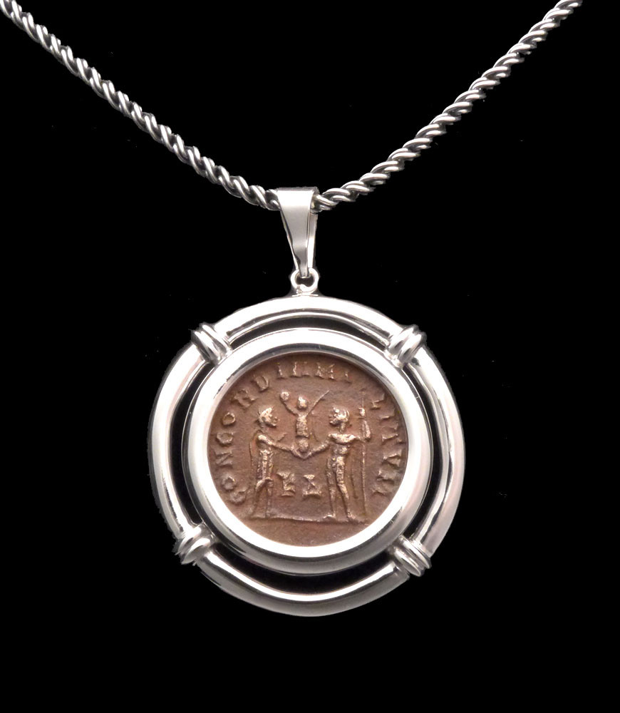 ANCIENT ROMAN COIN JEWELRY