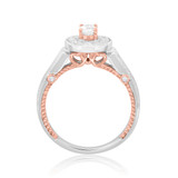 Photo of Dream 1 3/4 ct tw. Lab Grown Diamond Oval Solitaire Trio Set 10K White Gold [BT1436WE-C000]
