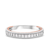 Photo of Dream 1 3/4 ct tw. Lab Grown Diamond Oval Solitaire Trio Set 10K White Gold [BT1436WL]