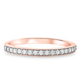 Photo of Demi 3/8 ct tw. Diamond Wedding Band Set 10K Rose Gold [BT570RL]
