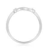 Photo of Yasmine 1/3 ct tw. Diamond Wedding Band Set 10K White Gold [BT217WL]