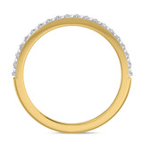 Photo of Jemma 1 1/4 ct tw. Lab Grown Diamond Wedding Band Set 10K Yellow Gold [BT1423YL]