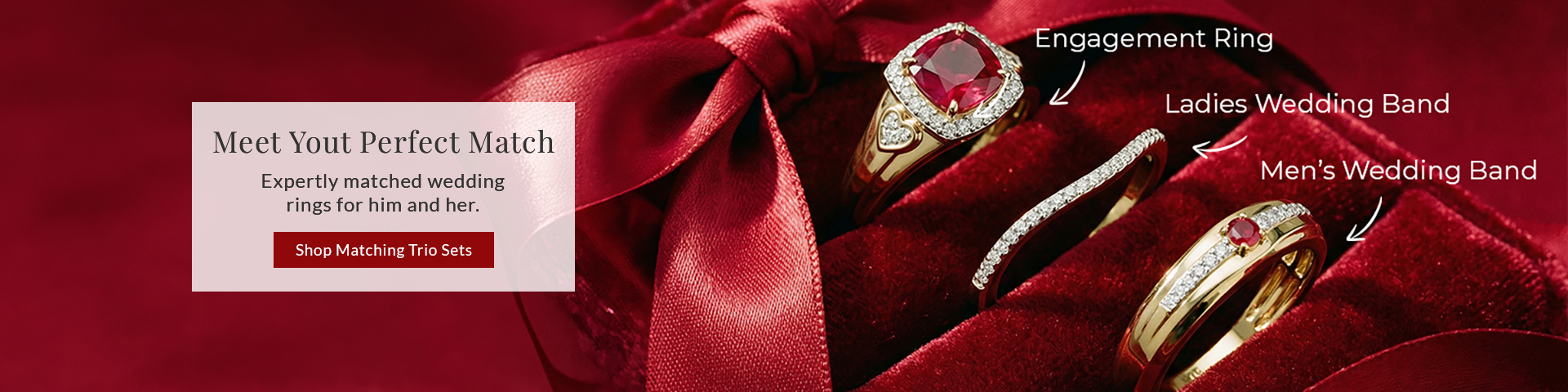 Matching Trio Ring Sests