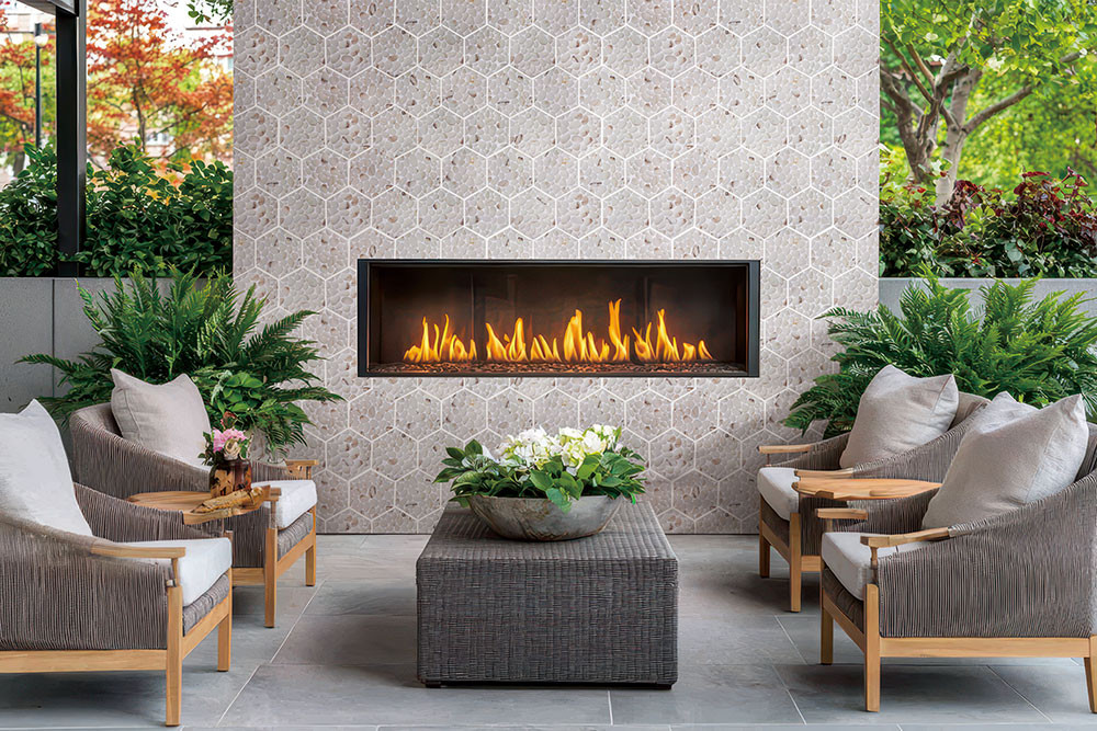 Finn Hexagon Interlocking Pebble Calacatta White Recycled Glass