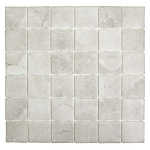 Sandbar Square Grey 2x2 Recycled Glass Tile Sandbar Square Grey 2x2 Recycled Glass Tile