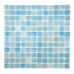 Islamorada Freshwater Blue 1" x 1" Pool Grade Tile