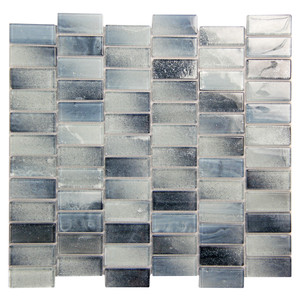 Extant Sky 1x2 Pool Mosaic Glass Tile Extant Sky 1x2 Pool Mosaic Glass Tile