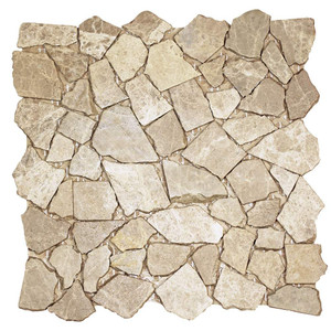 Nuur Light Emperador Mosaic Stone Tile Nuur Light Emperador Mosaic Stone Tile