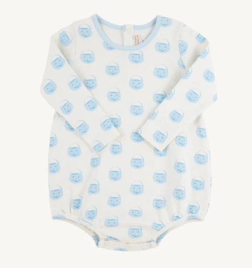 Long Sleeve Patton Play Bubble in Vintage Prep Pumpkin Pails