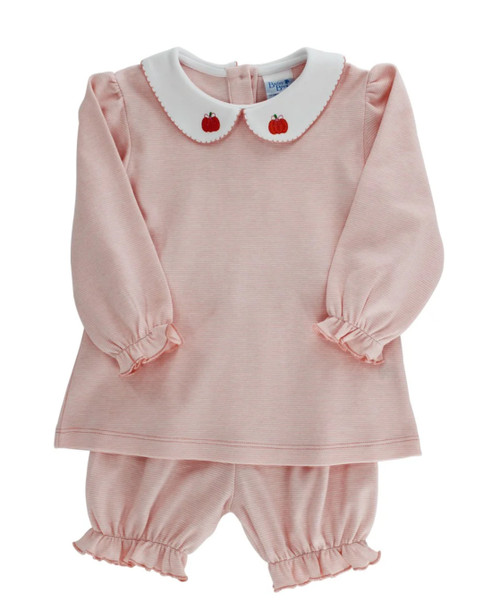 Girls Bloomer Set in Pumpkin