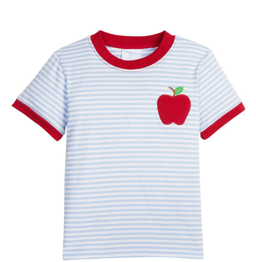 Appliqué Pocket T Shirt in Apple