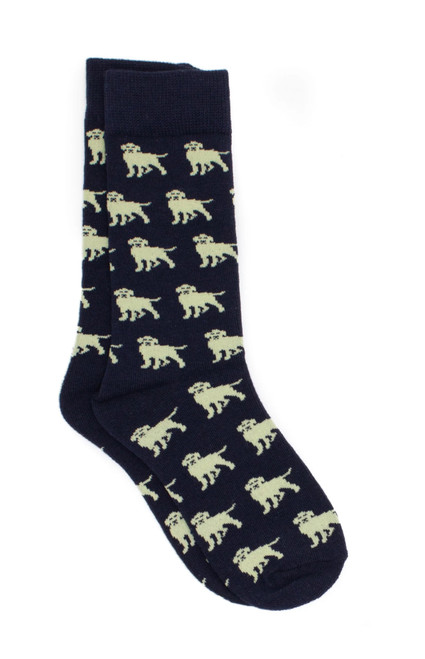 Lucky Duck Socks in Golden Retriever