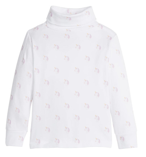 Printed Turtleneck with Unicorns