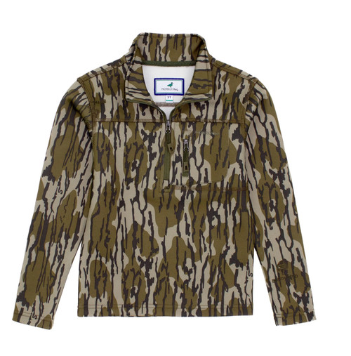 Boys Arctic Pullover in Mossy Oak Original Bottomland