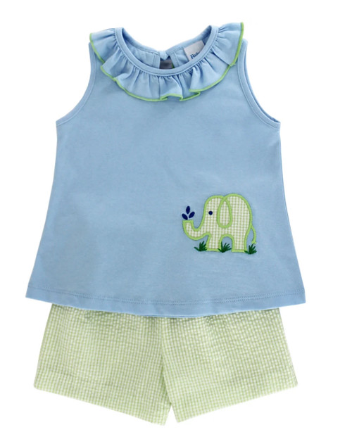 Girls Short Set in Ele-Fun Times