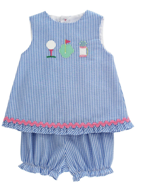 Criss Crop Top with Bloomers in Mini Mulligans