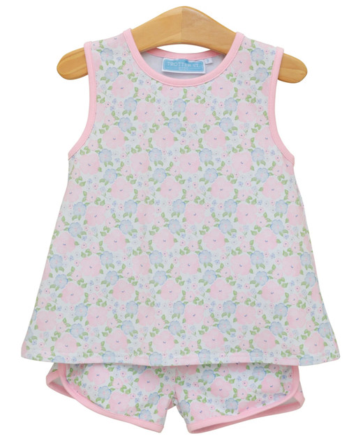 Play Set in Floral Blossoms