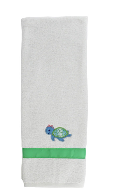 Girls Towel in Turtle Tides