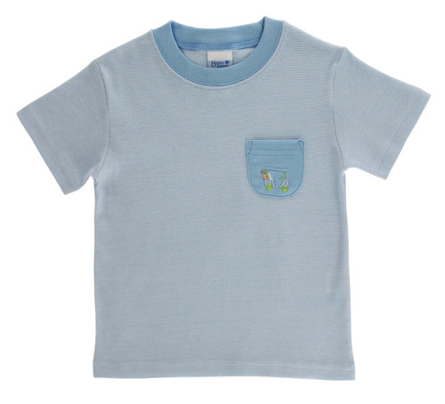 Boys Pocket Tee in Golf