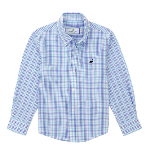 Boys Seasonal Sportshirt in Deane Check