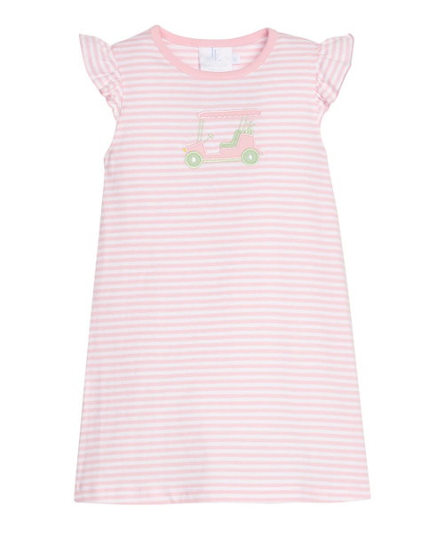 Appliqué Tilly Dress in Golf Cart