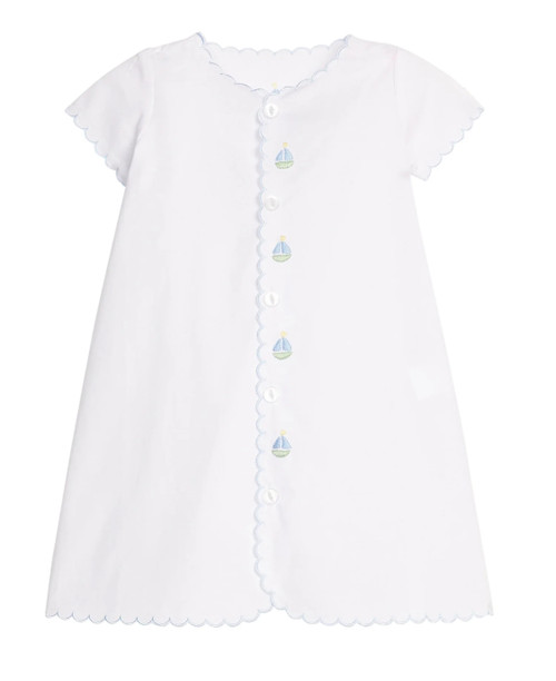 Day Gown in Sailboats